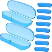 [SAFIGLE] 10pcs Hard Shell Eyeglasses Case Portable Sunglasses Organizer Compact Storage Box for Travel Home Use Fashionable Reliable Eyeglass Holder