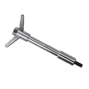 Steel T-Bar Wing Nuts 4" Tall (1 1 4"-20 X 1 1 2") Studs - Chrome