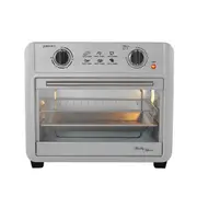 Healthy Choice 23L Air Fryer Oven with 3 Cooking Accessories (Silver)