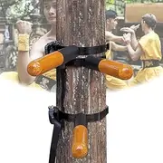 Wing Chun Dummy, Wing Chun Wooden Dummy, Portable Martial Arts Dummy, Wing Chun Hand Training Spring Arm, for Install Tree Or Hard Object, Martial Arts Training