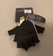 Boodun Professional Sports Gloves Half Finger Yellow L