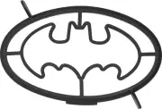 Whiskware Justice League Silicone Pancake Mold And Shaper, Breakfast Art Safe,
