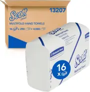 Multifold Hand Towels (13207) with Airflex Technology, High Absorbency & Fast Ha