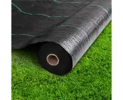 Instahut Weed Mat Weedmat Control Matting Woven Fabric Plant Garden Cover 50m