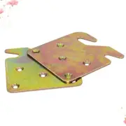 2 Pcs Bed Supplies Wooden Frame Soft Close Hinge Heavy Duty Picture Hooks