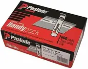 Paslode Impulse Bright Impulse D Head Nails with Fuel 1000 Pieces Pack, 75 mm Length x 3.06 mm Diameter
