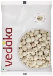 Vedaka Phool Makhana 200g | Natural Fox Nuts | Light & Crunchy Snack.
