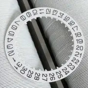 5pcs White Date Disk Wheel Date Wheel Fit for OS20 OS10 Movement Watch Part