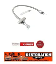 FORD FALCON AOD TRANS BRAIDED FLEXABLE POLISHED ALLOY DIP STICK TUBE HOT ROD
