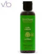 DermOrganic Curl Cream, Defining and Enhancing Leave-in Styler, 150ml NEW