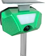 2024 Solar Ultrasonic Animal Repeller, Cat Repellent Outdoor, Dog, Squirrel, Raccoon, Skunk, Rabbit, Fox, Deer, Bird etc.Motion Detection, LED Flashing Light 027