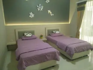 瑪瑯中心的1臥室公寓 - 18平方公尺/1間專用衛浴Deluxe Twin Room near Cyber Mall Malang