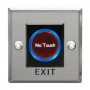 Infrared Sensor No Touch Exit Button with LED Back Light for Door Access Control