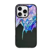 iPhone 16 Pro Impact Case Neon Drip by Ann Upton Art