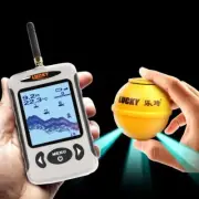 2.2-in FFW718LA Wireless Sonar Fish Finder w/ Sensor Supports 45M/147.6FT Depth