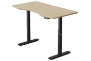 ErgoDesk Automatic Standing Desk 1500mm (Oak) + Cable Management Tray