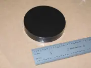 1 LARGE SORBOTHANE DISC CIRCLE FEET PAD 2.5x0.5in 64x12mm SILENT PC CASE AMP 30D