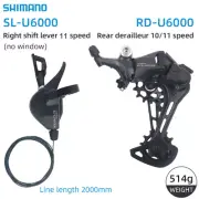 SHIMANO CUES U6000 10/11 Speed MTB Drivetrain Groupset Shifter Rear Derailleur