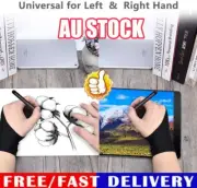 1/2PCS Two Finger Anti-fouling Glove For Artist Drawing & Pen Graphic Tablet PVH