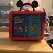 Disney Mickey Mouse Plastic Lunch Box Thermos Deep Sea Discovery