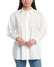 SIMKHAI Chandler Oversized Button-Down Shirt