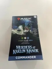 MTG Murders at Karlov Manor Deep Clue Sea Commander Deck Factory Sealed