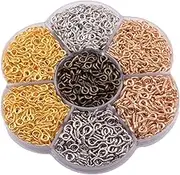 2000pcs Metal Screw Eyes Mini Screw Hooks for Jewelry Making Pins Fashion Jewelry Accessories DIY Craft Supplies