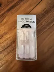 dashing diva magic press long Nails Christmas! Snowflake!