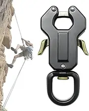 Dog Leash Clasp - Metal Dog Leash Clasp for Linking Pet Collar,Pet Puppy Collar Accessory, Quick Release Chain Locking Buckle for Daily Training Outdoor Activities Hiking Camping