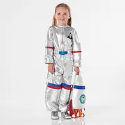 Astronaut Carnival Costume Onesies Kid's Boys Girls' Cosplay Carnival Performance Halloween Carnival Masquerade Mardi Gras Easy Carnival Costume
