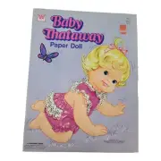 Vintage Baby Thataway Paper Doll CUT Whitman Original Mattel 1977