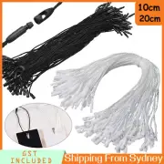 Cotton Gift Clothing Price Tag String Hang Tag String Hanging Rope Snap Lock Pin