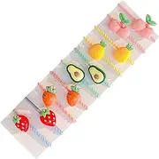 Hair Ties for Toddler Girls - Trendy Soft Elastics Hair Bands Girls Hair Rope - Small Lightweight Colored Hair Rubber Bands Girls Hair Accessories Elastic Hair Ties