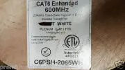 Primus C6PSH-2065WH 23/4P Cat6E F/UTP Plenum FEP Network Cable White /100ft