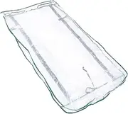 Mini Greenhouse Cover Replacement 3-Tier PVC Garden Replacement Cover Weatherproof for Indoor Greenhouse Protect Plants from Elements