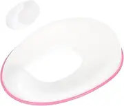 Kisangel Portable Toddler Toilet Seat Boys and Girls Potty Training Seat Washable Cover Easy Assembly Disassembly