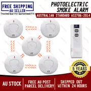 5 ANKA Wireless Interconnected Photoelectric Smoke Alarm Detector & Remote
