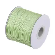 Beading Thread Bracelet Weave Craft Cord 0.8mm 159M/Roll, Light Green