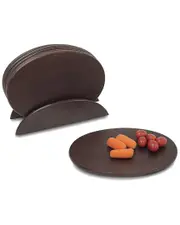 Woodard & Charles 7pc Oval Tray Serving Set