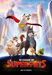 Free Same Day Shipping SUPERPETS Dwayne Johnson Borderless 11x17 Poster