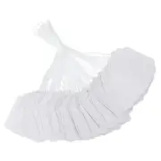 200Pcs 2.17"x1.38" Price Tags Writable Labels Display Label with String White