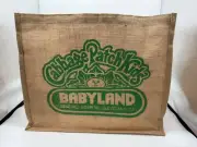 Cabbage Patch BABYLAND GENERAL HOSPITAL BURLAP BAG NWT