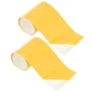 2pcs Waterproof TPU Inflatable Patch Repair Kit 2.8 in x 5 Ft Yellow