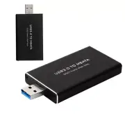 USB to mSATA SSD Hard Disk Box Converter Adapter Enclosure External for Case