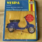 Vespa Scooter Haynes Manual.