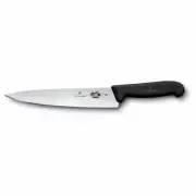 Victorinox Cooks Carving 22cm Knife Black Fibrox Handle 5.2003.22