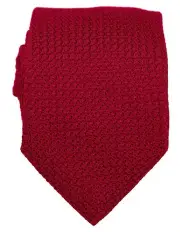 [Declic] Grenadine Weave Tie in Red