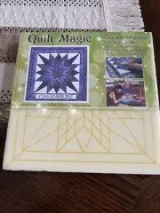 QUILT MAGIC NO SEW WALL HANGING KIT - #206 STARBURST - NEW!