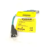 Turck RSSDV RJ45SF 441-0.2M Ethernet Cordset Male M12 To RJ45 0.2m U-18156