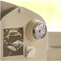 在飛比找樂天市場購物網優惠-HH復古廚房計時器機械可視化烹飪定時提醒器學生時間管理鬧鐘磁